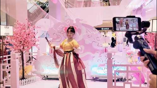 【紫嘉兒】舞蹈《芒種》中秋節西安線下活動現場