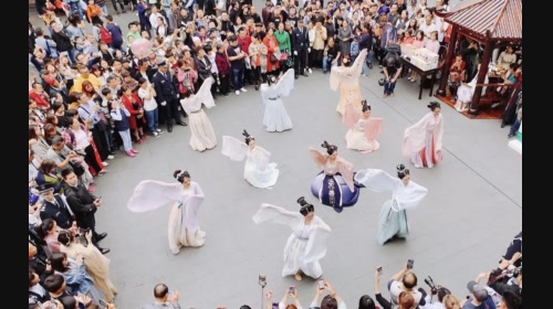 【漢潮】超壯觀盛世舞蹈/豫園/快閃/流淌的中國風