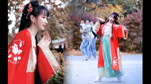 【紫嘉兒】金秋美景《一里春風》